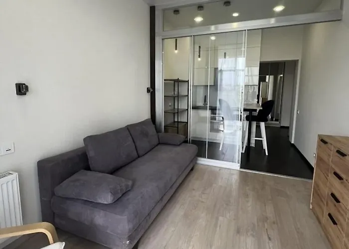 у моря, чайка Apartment Odessa